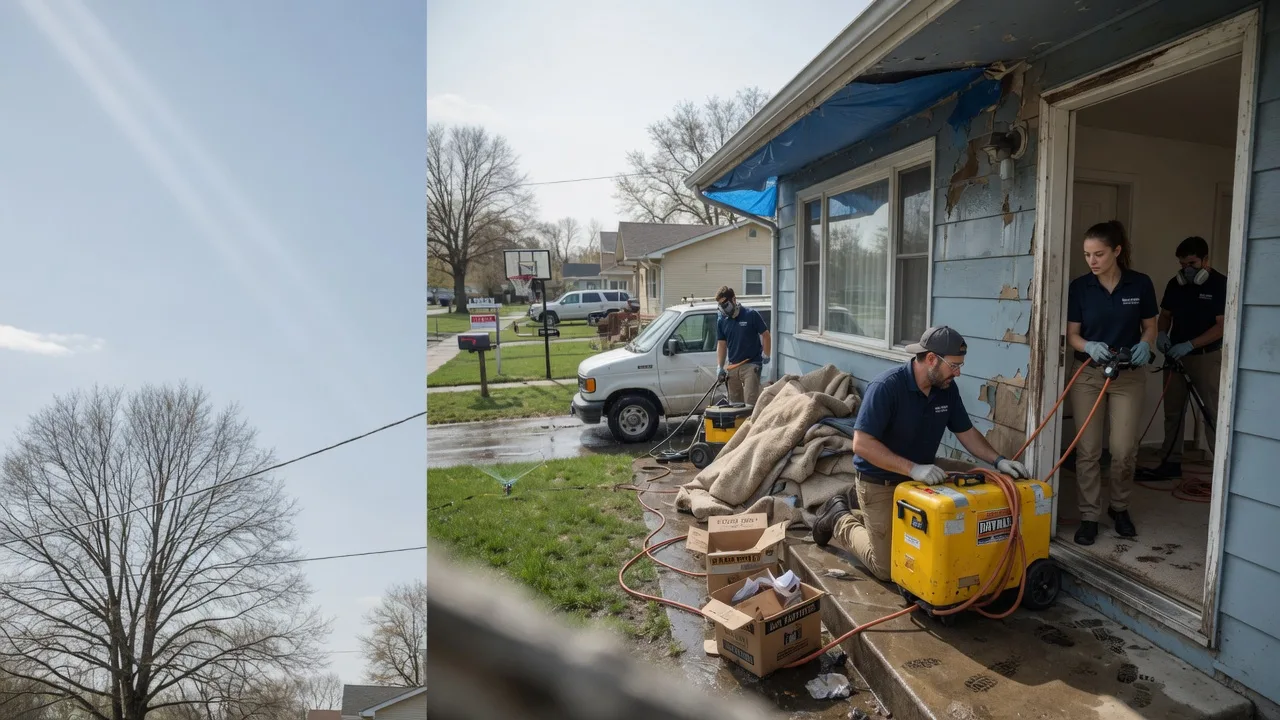 Basement Flood Cleanup in Rachel, WV near me